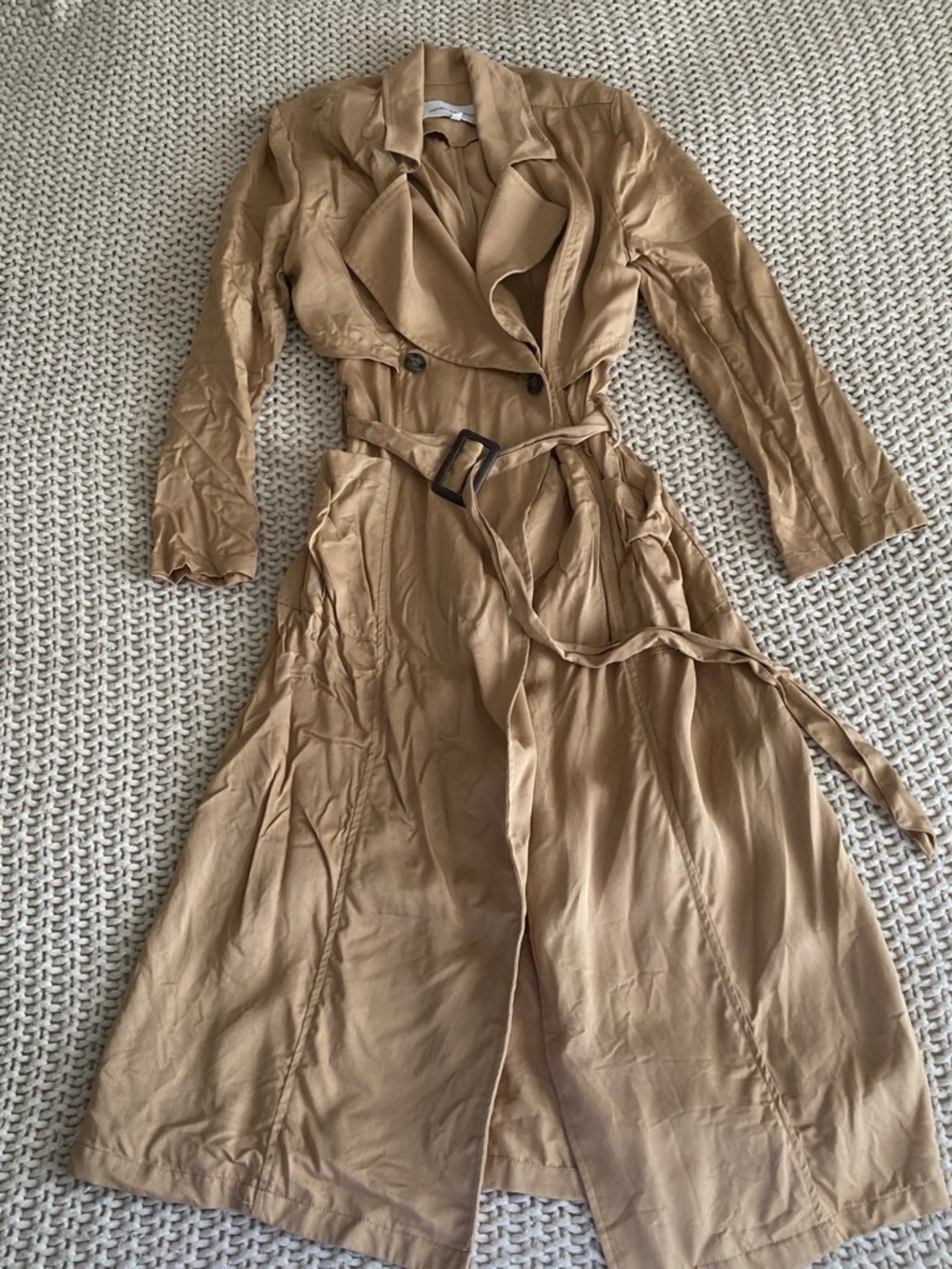 cupcakes & cashmere Tan Lightweight Jacket
